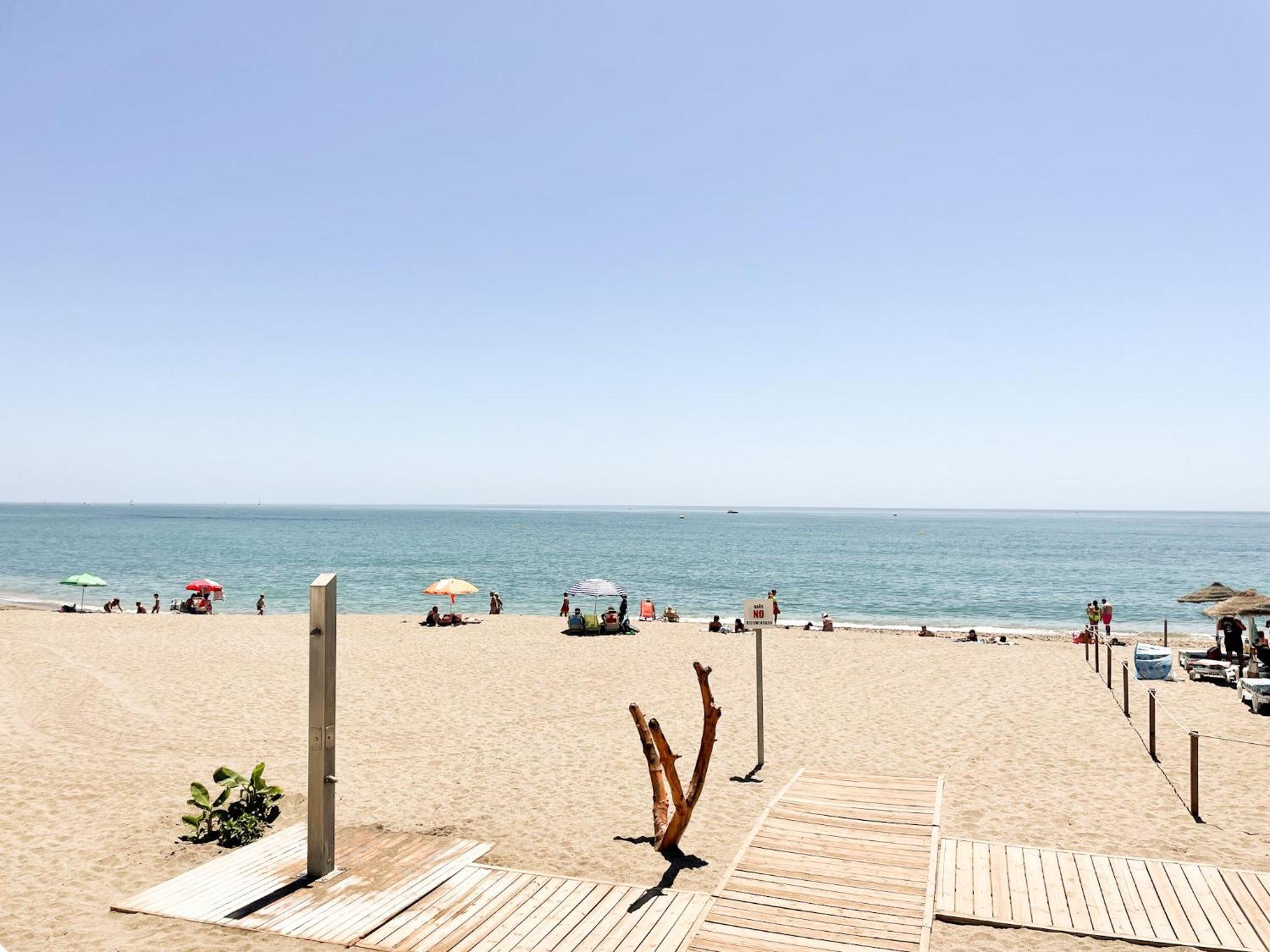 Vistas Al Mar A 1 Min De Playa Con Parkig Gratis Apartment Беналмадена Екстериор снимка